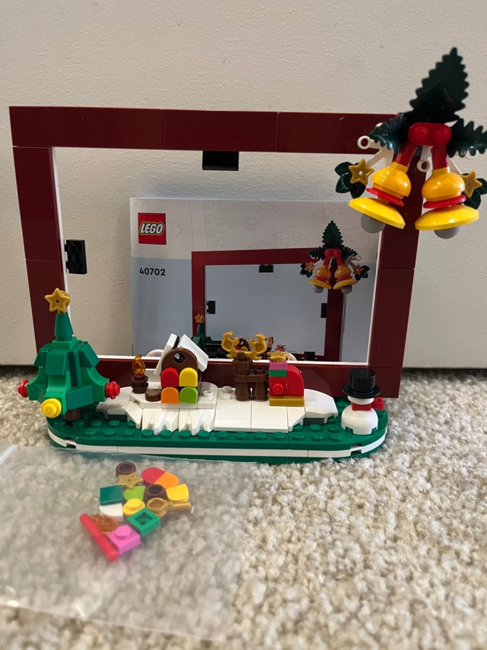 LEGO 40702 Limited Edition Christmas Picture Frame
